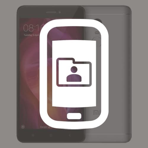 Копия Сохранение данных / контактов Xiaomi Redmi Note 4